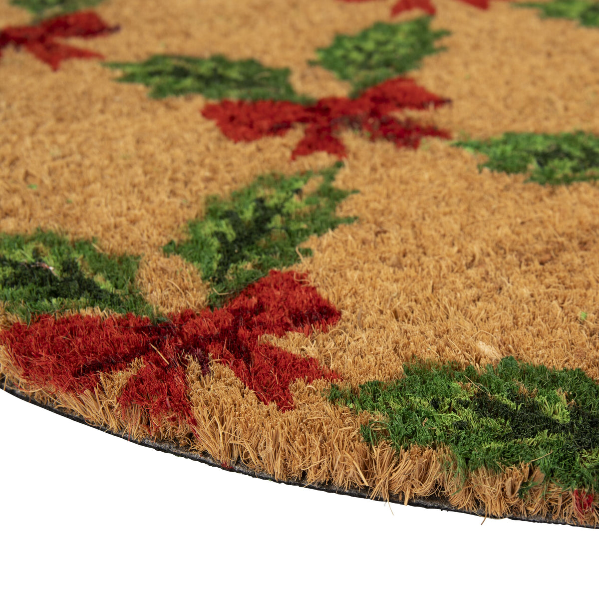 Christmas Bowtiful Holly Doormat