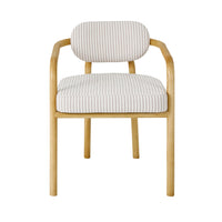 Astor Dining Chair Natural Stripe