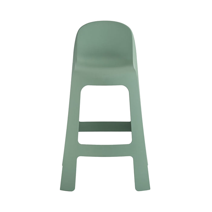 Arc Bar Stool Basil Green