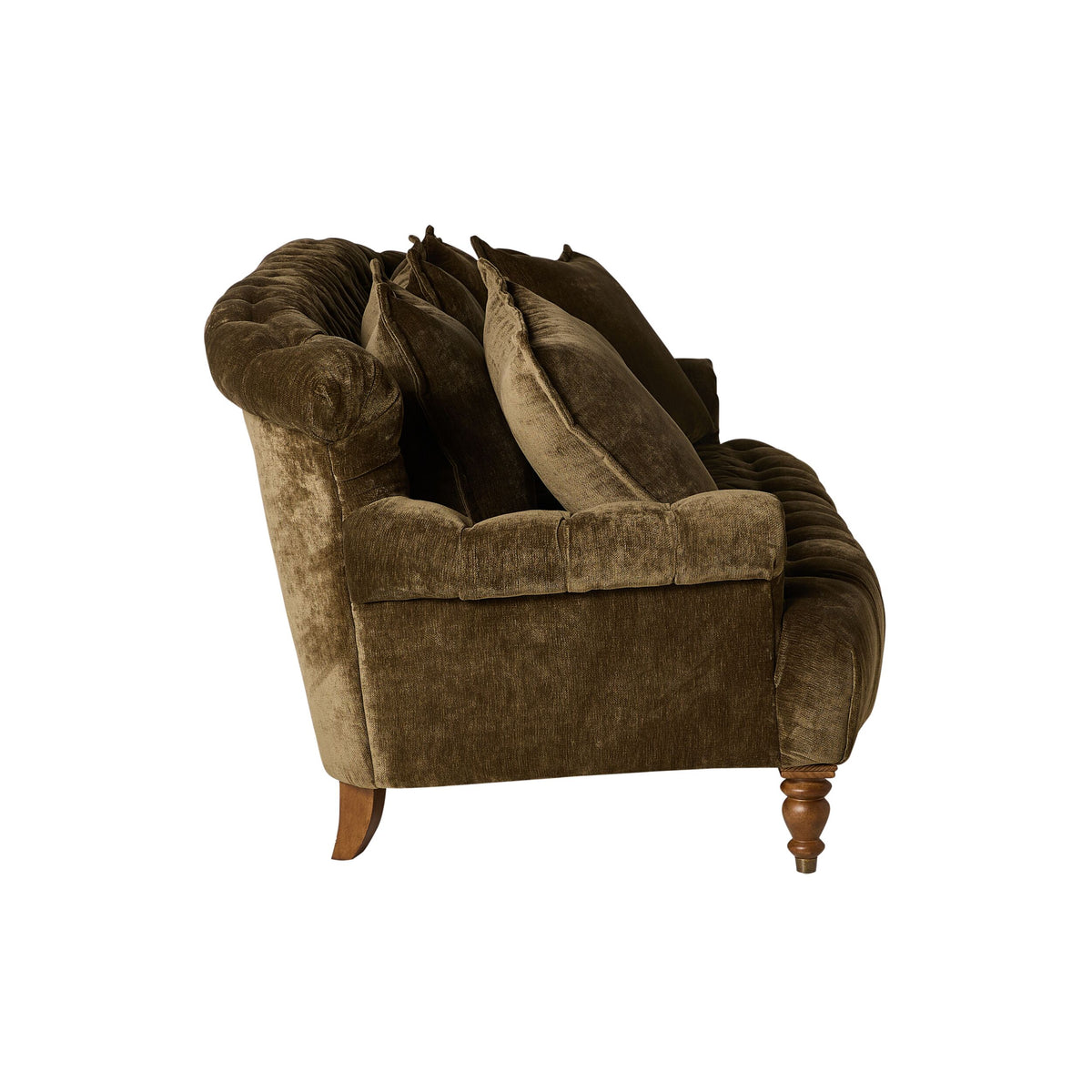Ariane 3 Seater Sofa Khaki Green
