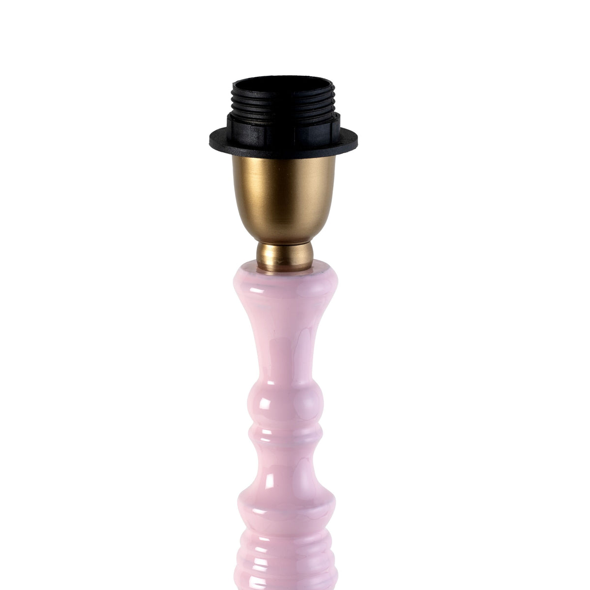 Beadline Wooden Table Lamp Blushing Bride Base Only 12cmx28cm