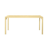Kace Dining Table 165cm Butter Yellow