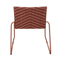 Maddie Occasional Chair Raisin/Rose Pink
