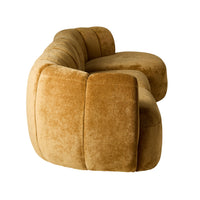 Solstice 3 Seater Sofa Honey Gold