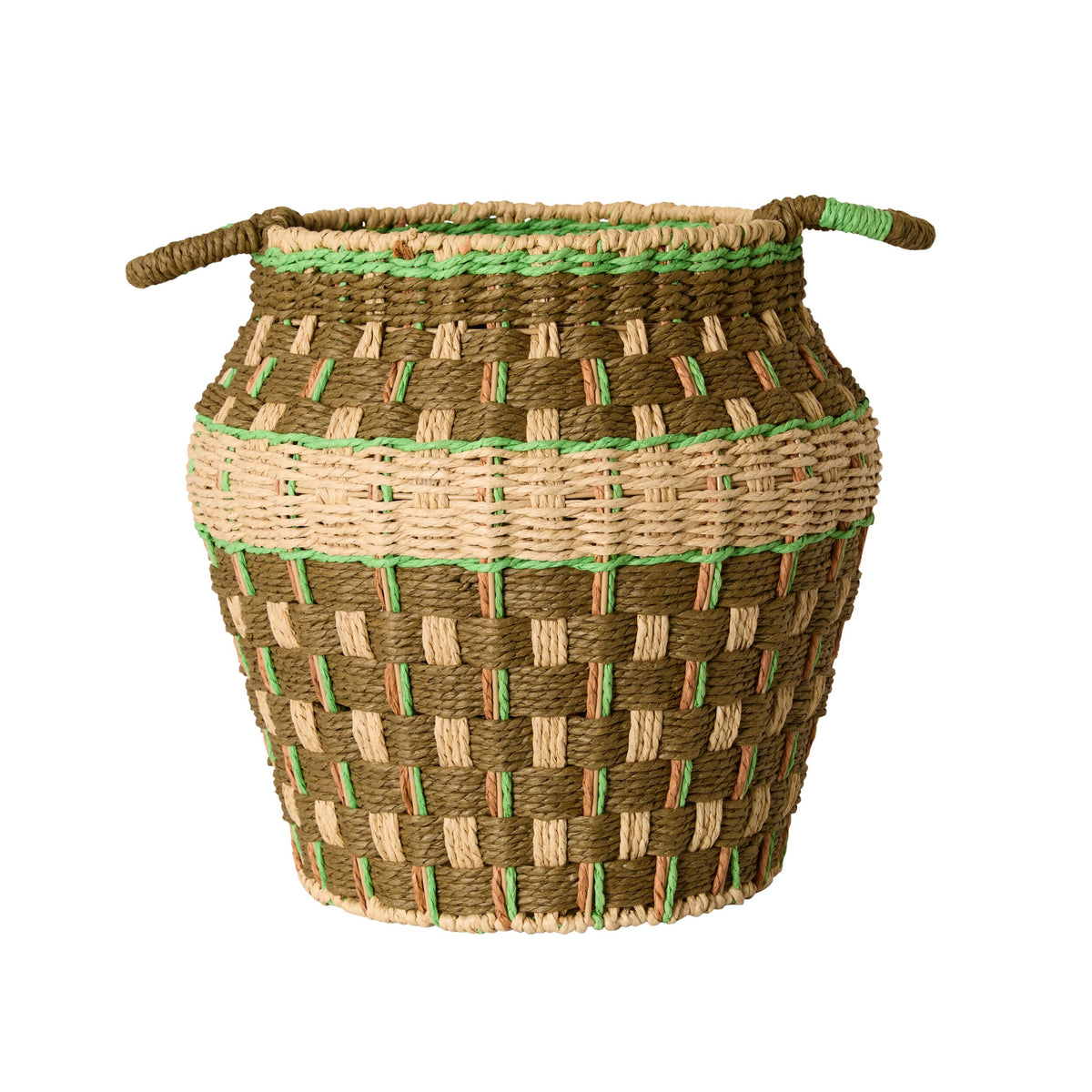 Wildkind Woven Urn Basket with Handles