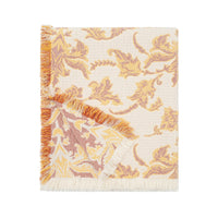 Jacquard Garden Cotton Throw 130x170cm Brocade