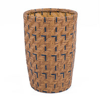 Herringbone Weave Collection Plant Basket Tall