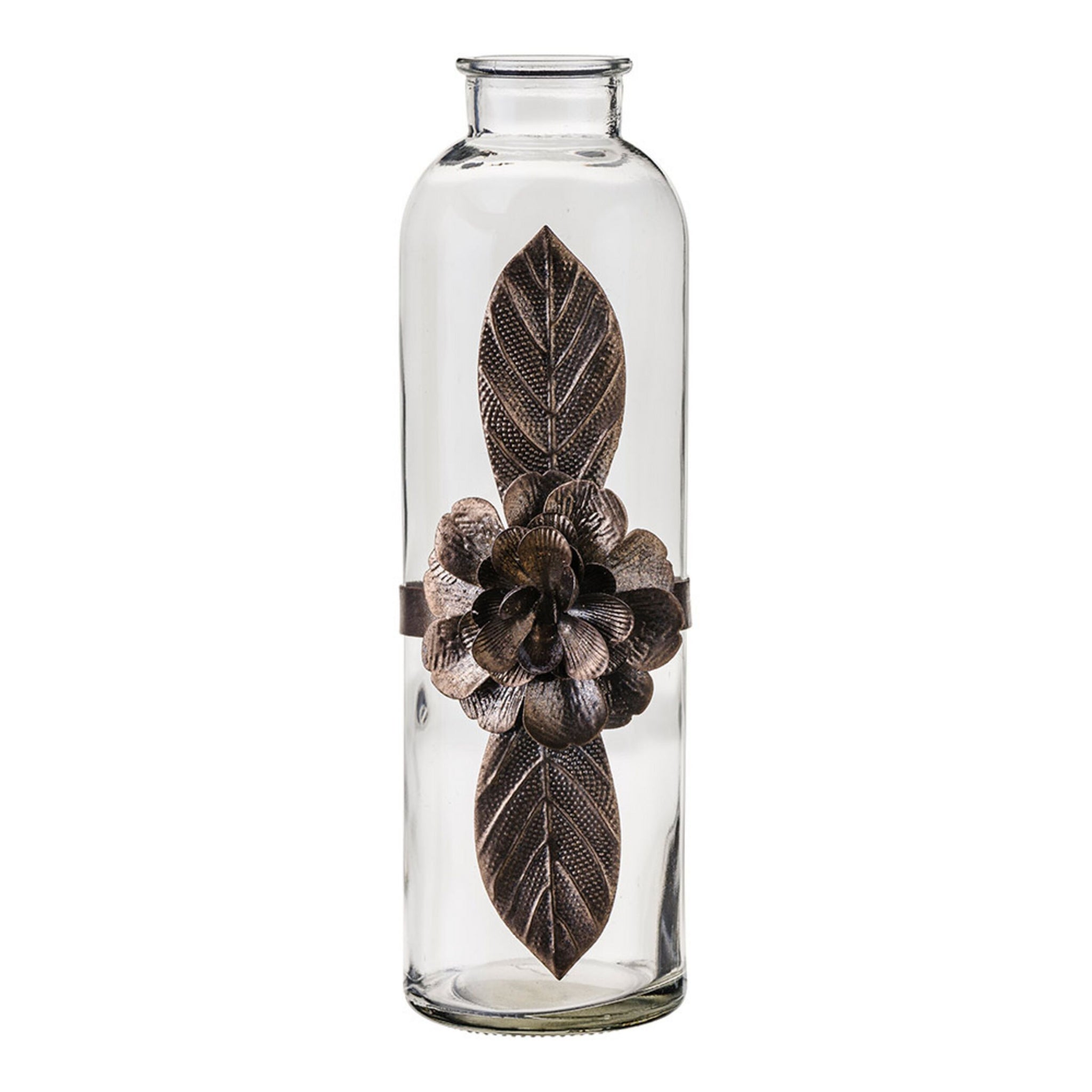 Flower Wrapped Vase 21.5x8.5x6.5cm