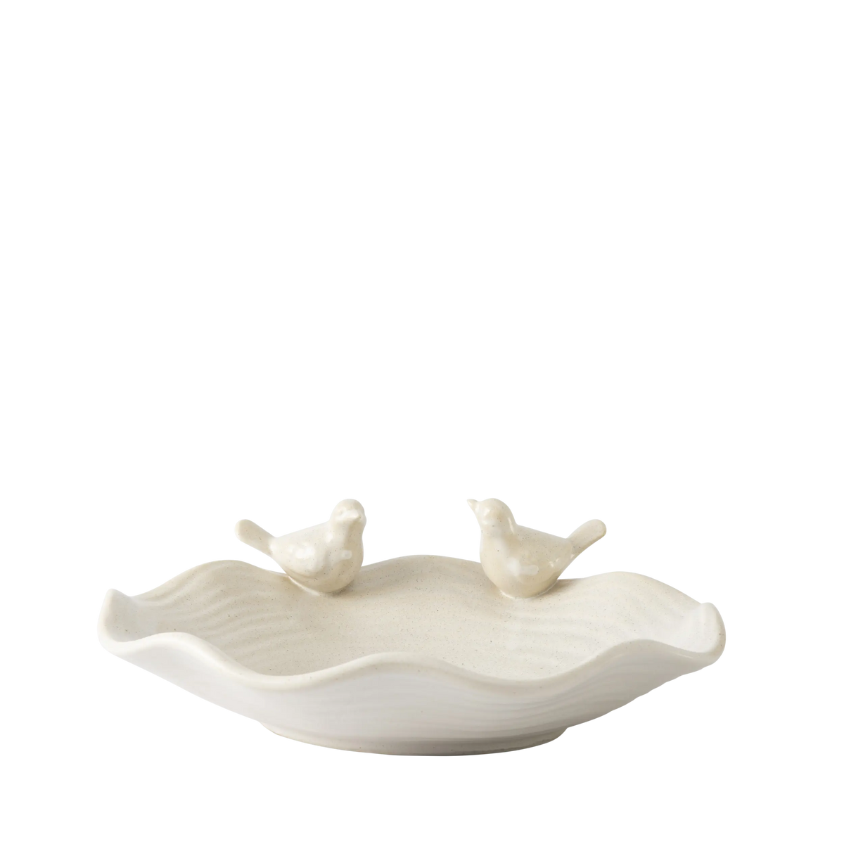 Chirping Bird Wavy Dish