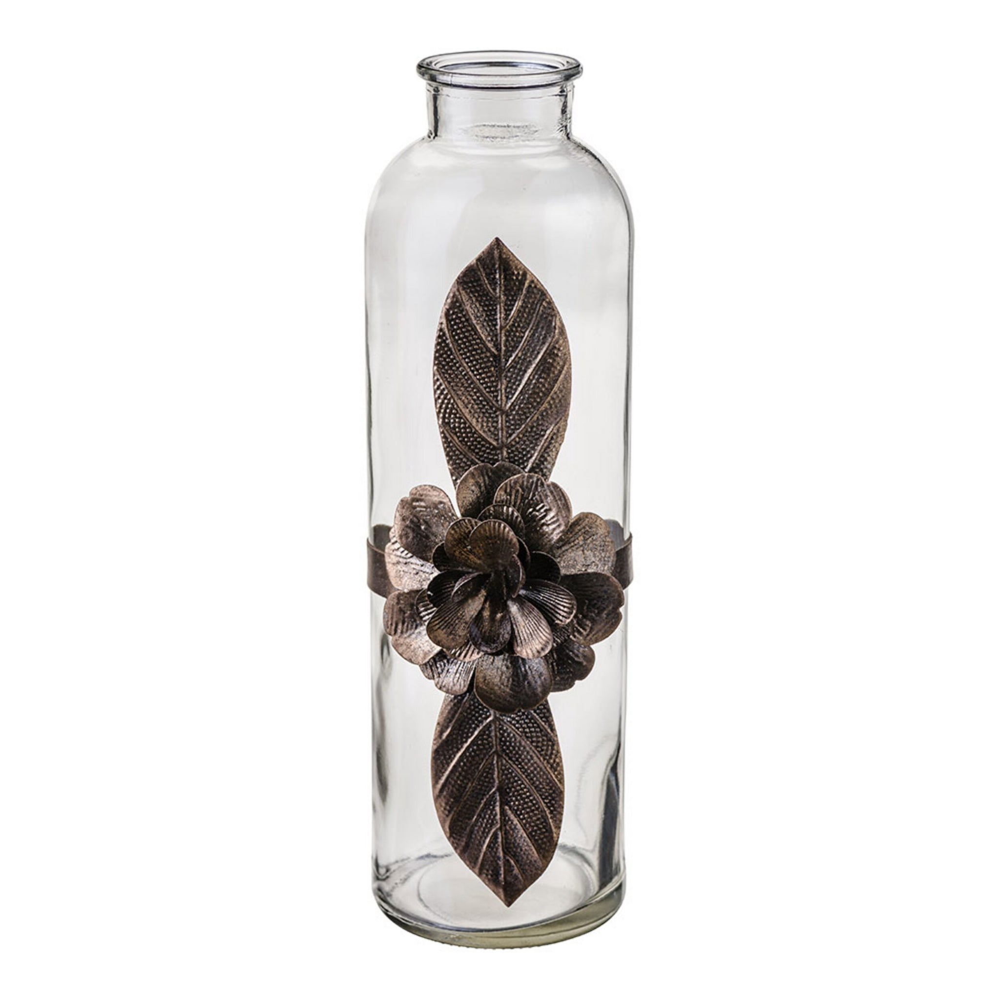 Flower Wrapped Vase 21.5x8.5x6.5cm