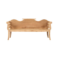 Reclaimed Teak Miners Bench
