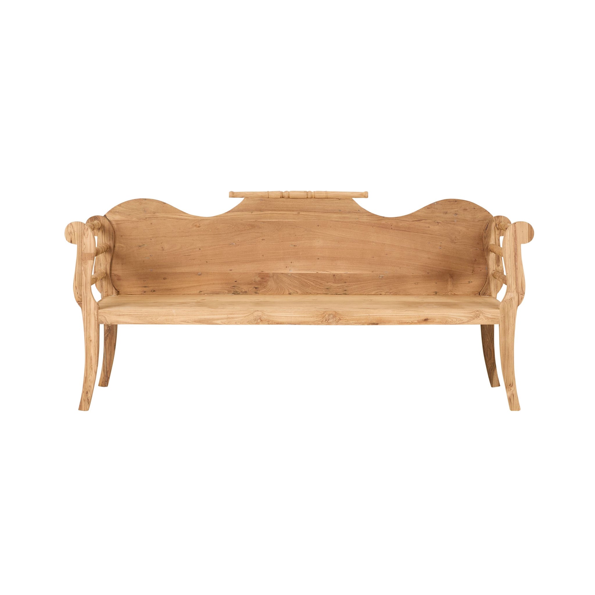 Reclaimed Teak Miners Bench