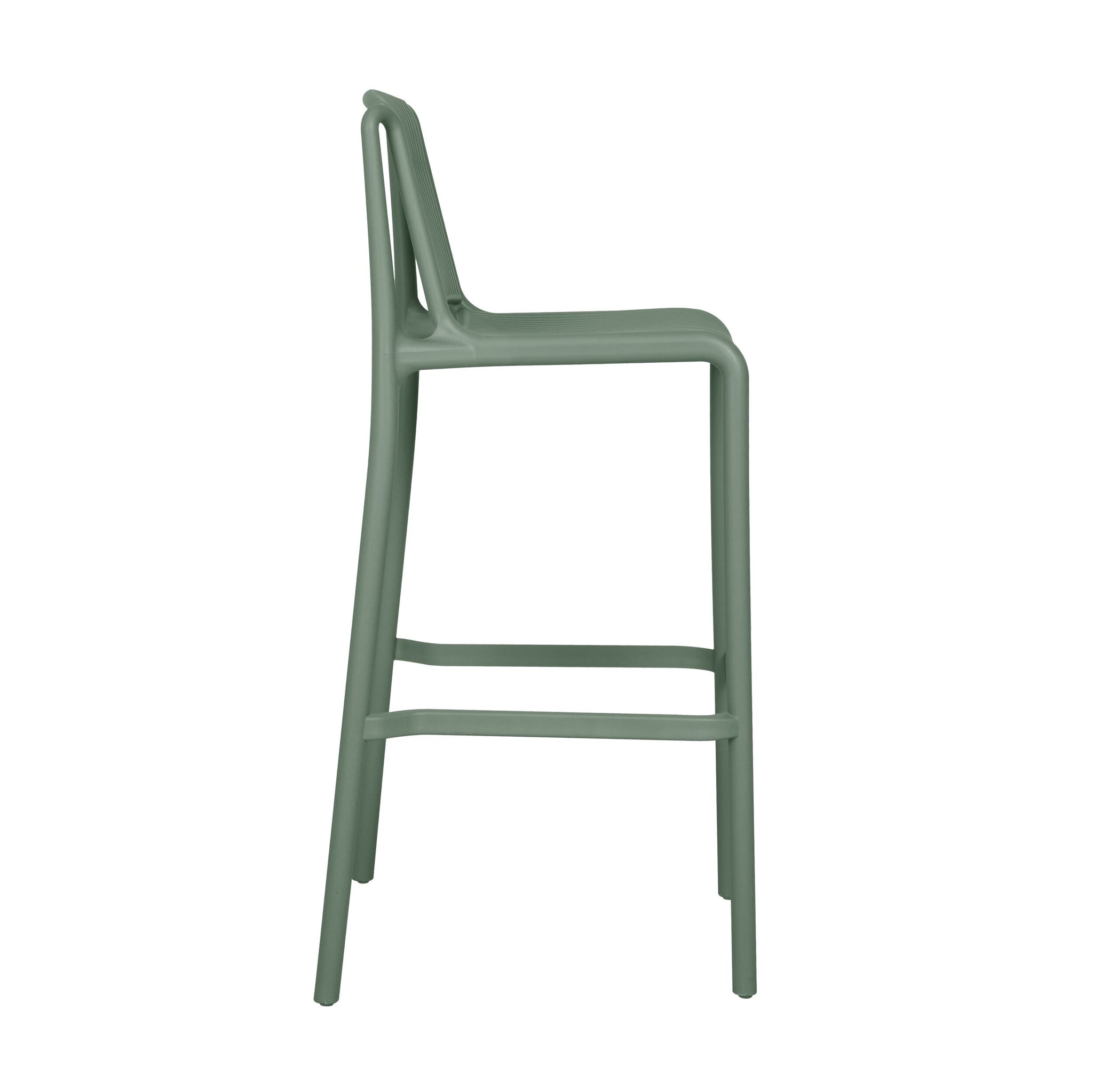Lucco Bar Stool Eucalypt Green