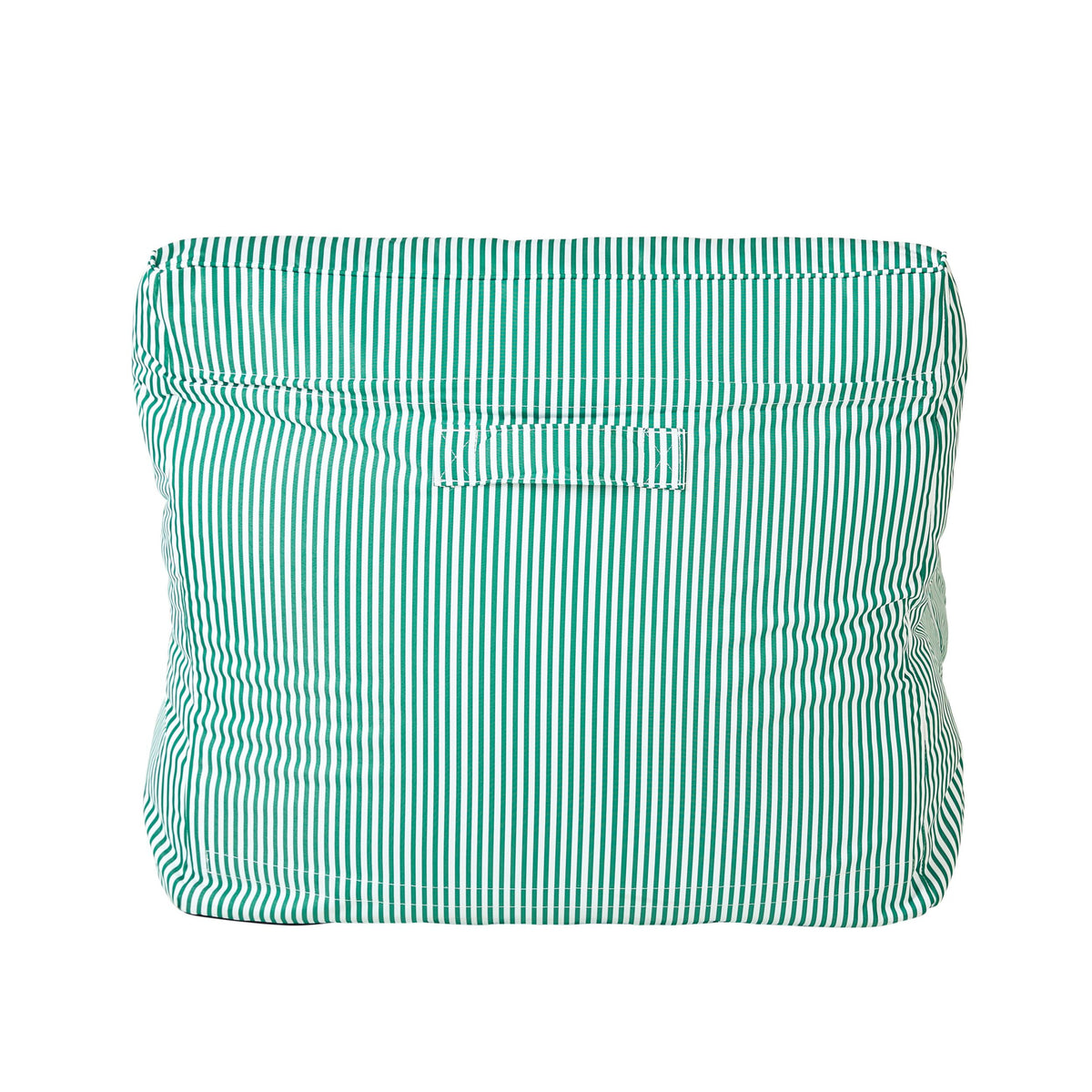 Jax Foam Filled Lounger Green Stripe