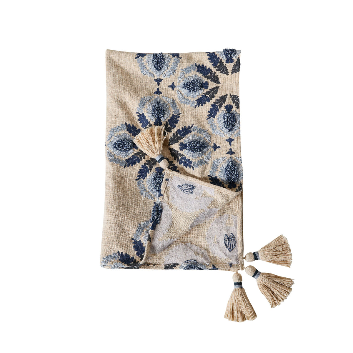 Nila Embroidered Throw
