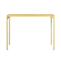 Kace Outdoor Bar Table 140cm Butter Yellow