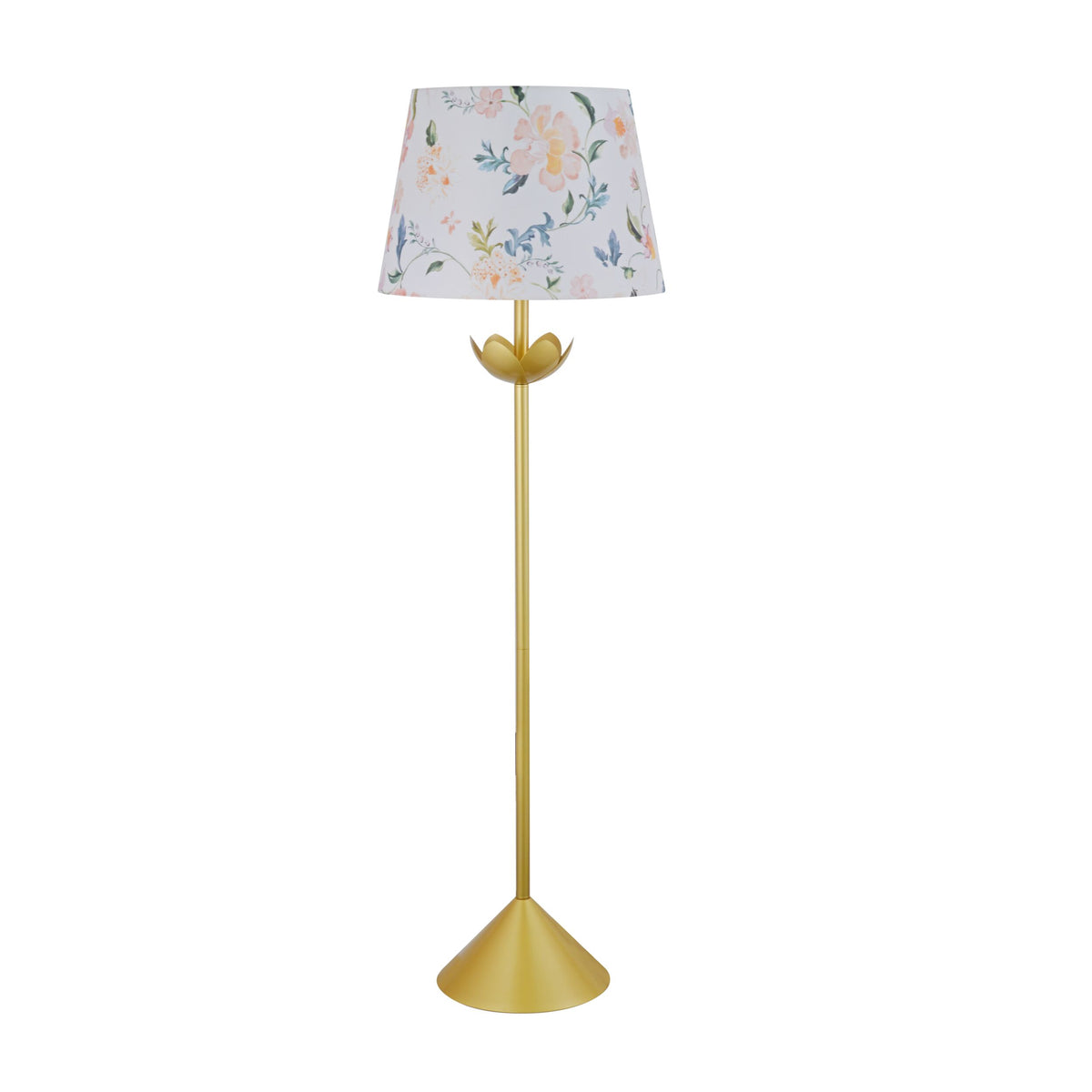Arabella Gold Floor Lamp 155cm