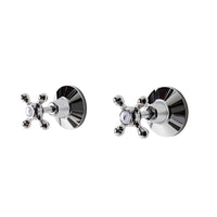 Oxford/Rochelle Capstan Wall Mount Top Assembly Chrome (Taps only)