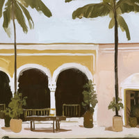 Riviera Casa II Textured Framed Artwork 80x60cm