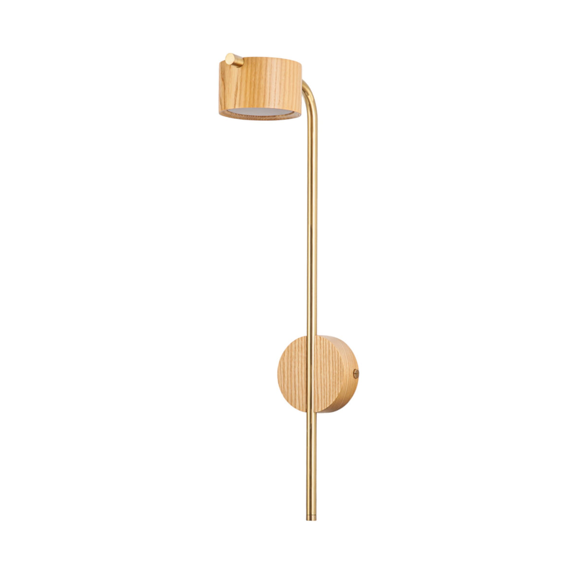 Morten Wooden Wall Light 20x55cm