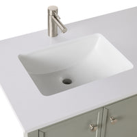 Liam Single Vanity Evergreen Fog 940mm