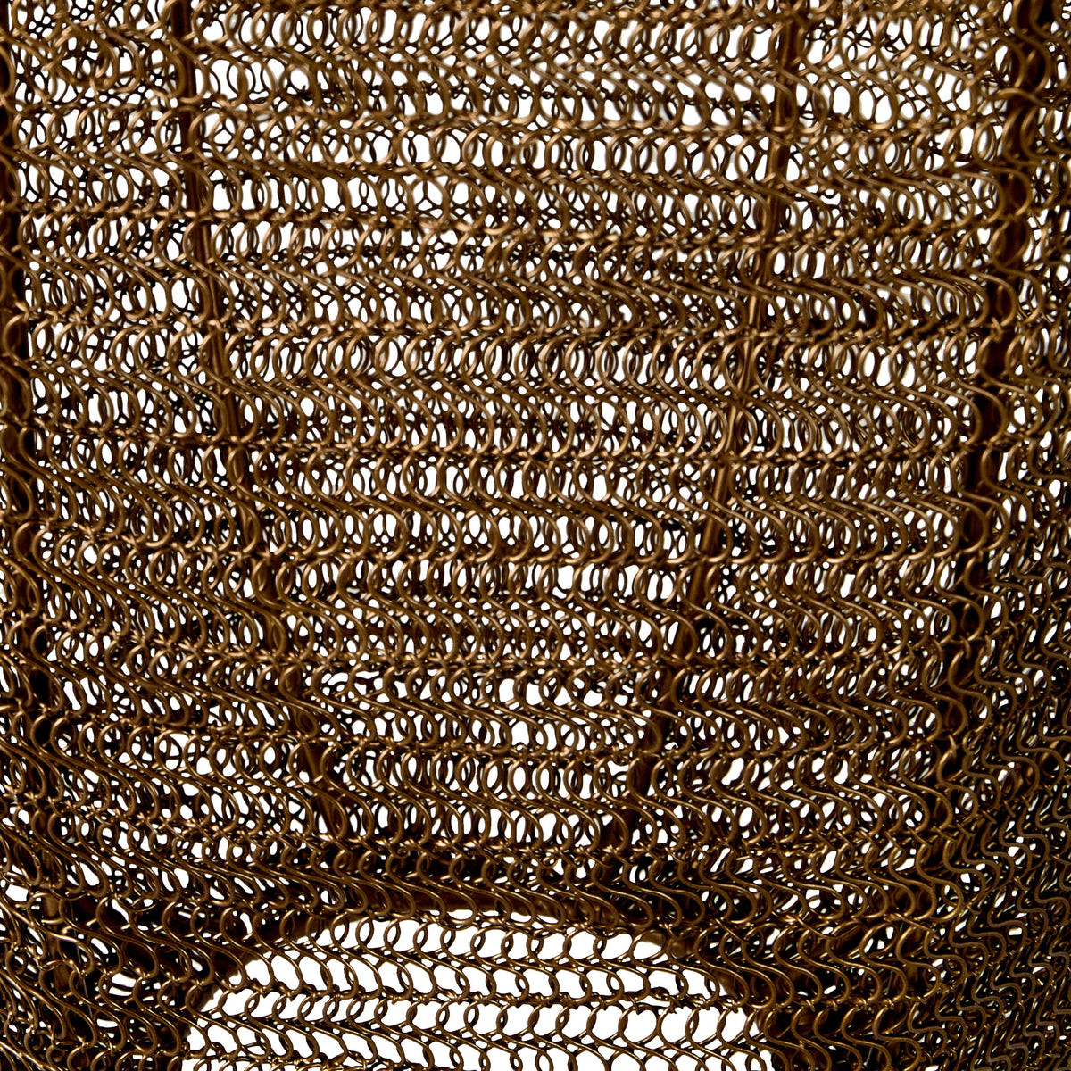Sahara Metal Wire Pendant Antique Brass 44x44x66cm