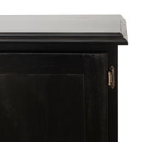 Armand 4 Door Book Cabinet 240 x 83cm Black
