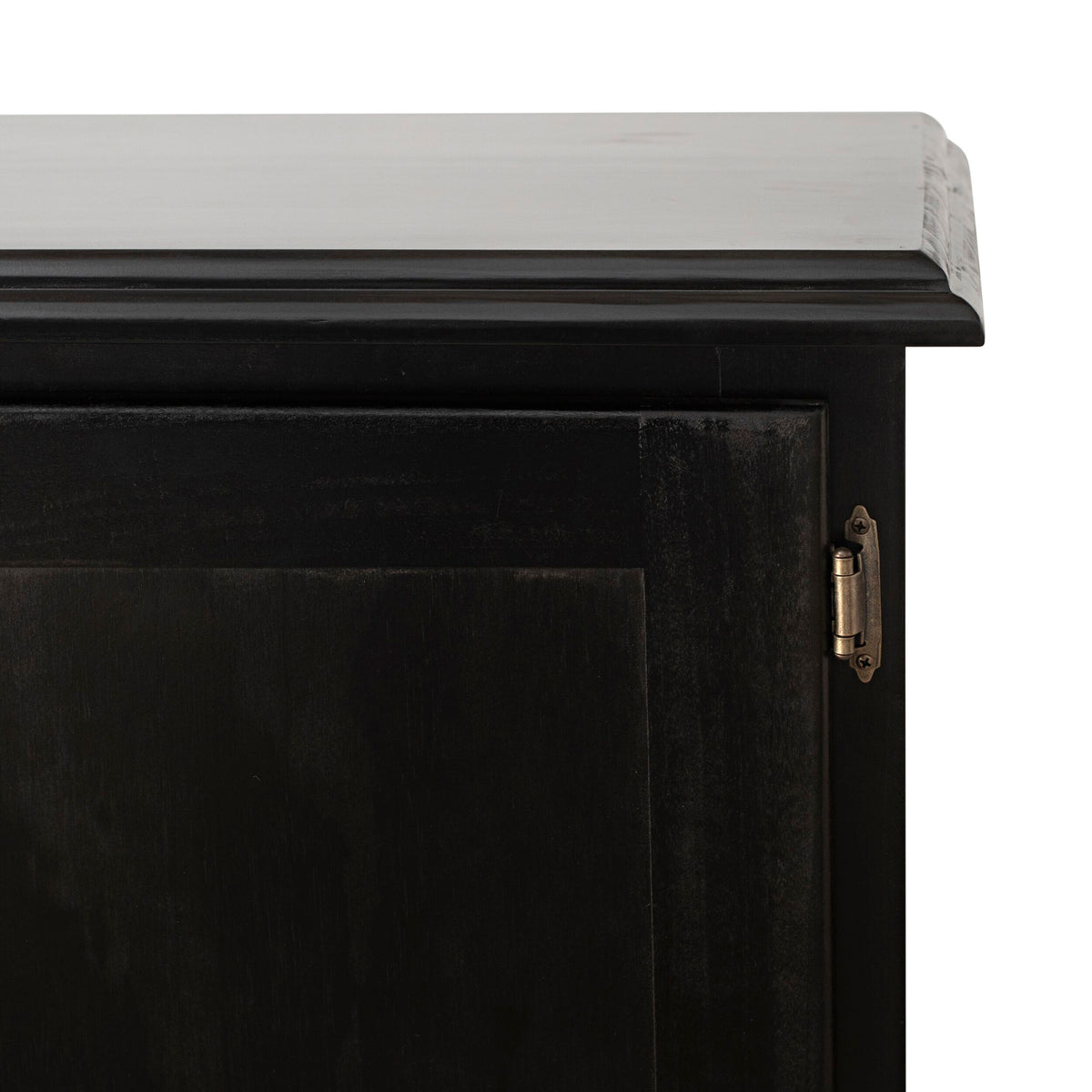Armand 4 Door Book Cabinet 240 x 83cm Black