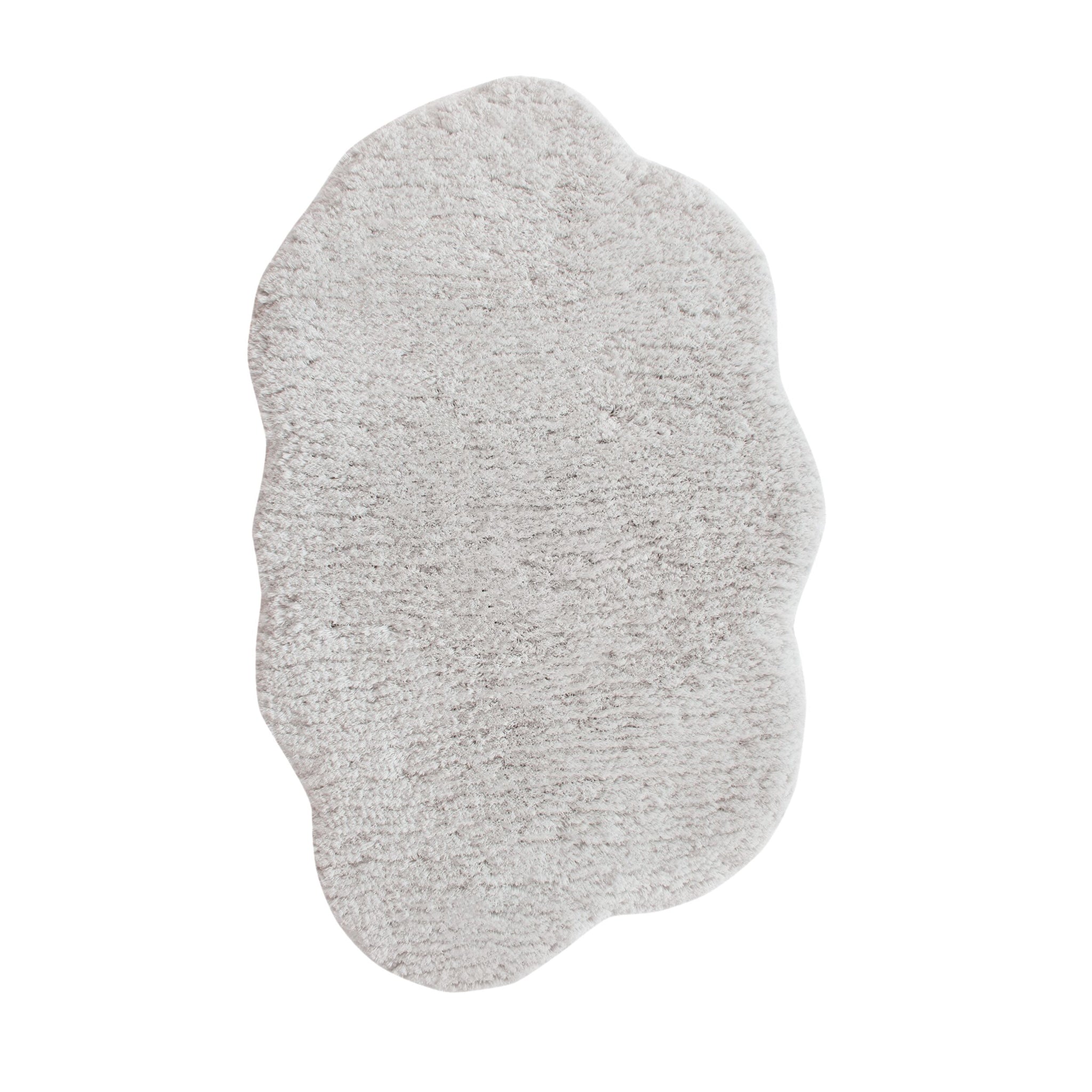Cloud Tufted Rug 120x75cm Silver