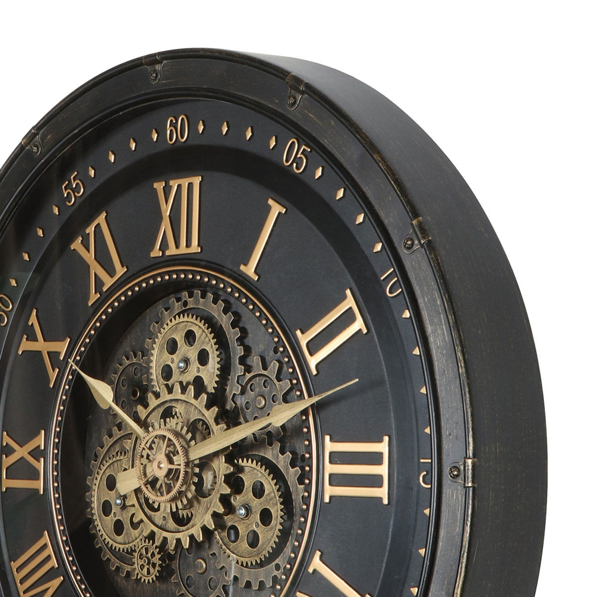 Foundry Gear Wall Clock 60cm
