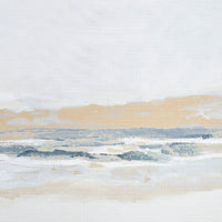 Abstract Beach Landscape Canvas Print 142.6x102.6cm