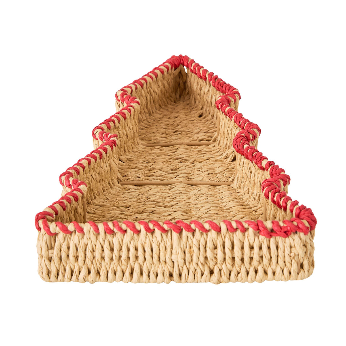 Mistletoe Christmas Tree Tray
