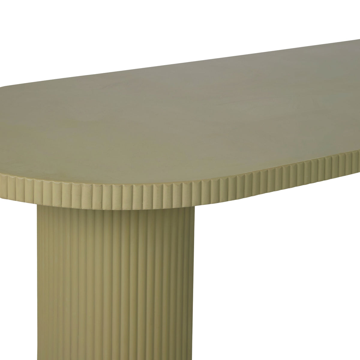 Ravello Ripple Dining Table 240cm Olive