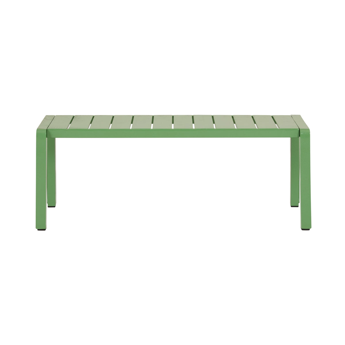 Kids Kace Rectangle Bench Bright Green