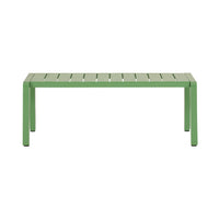 Kids Kace Rectangle Bench Bright Green