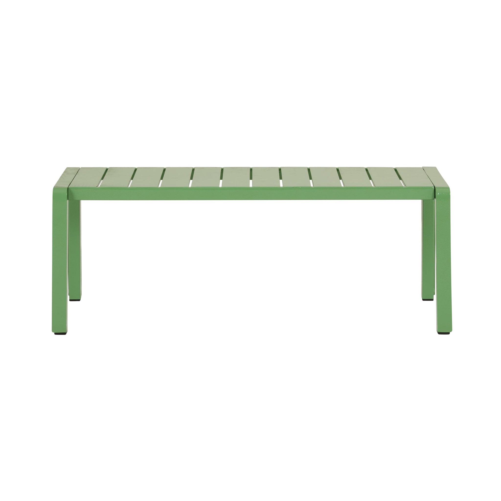 Kids Kace Rectangle Bench Bright Green