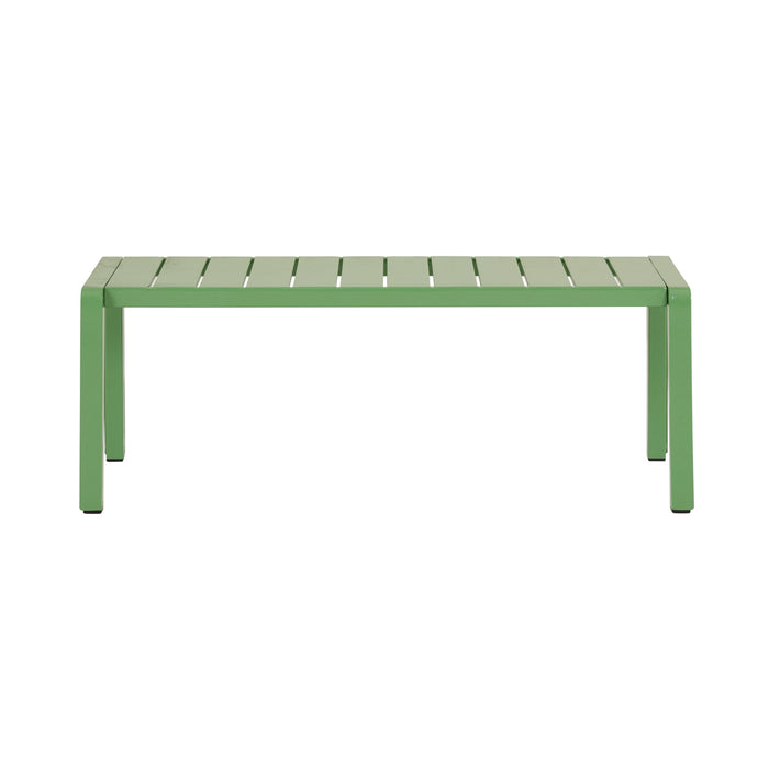 Kids Kace Rectangle Bench Bright Green