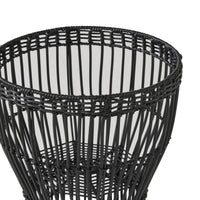 Bristol Woven Plant Stand Black