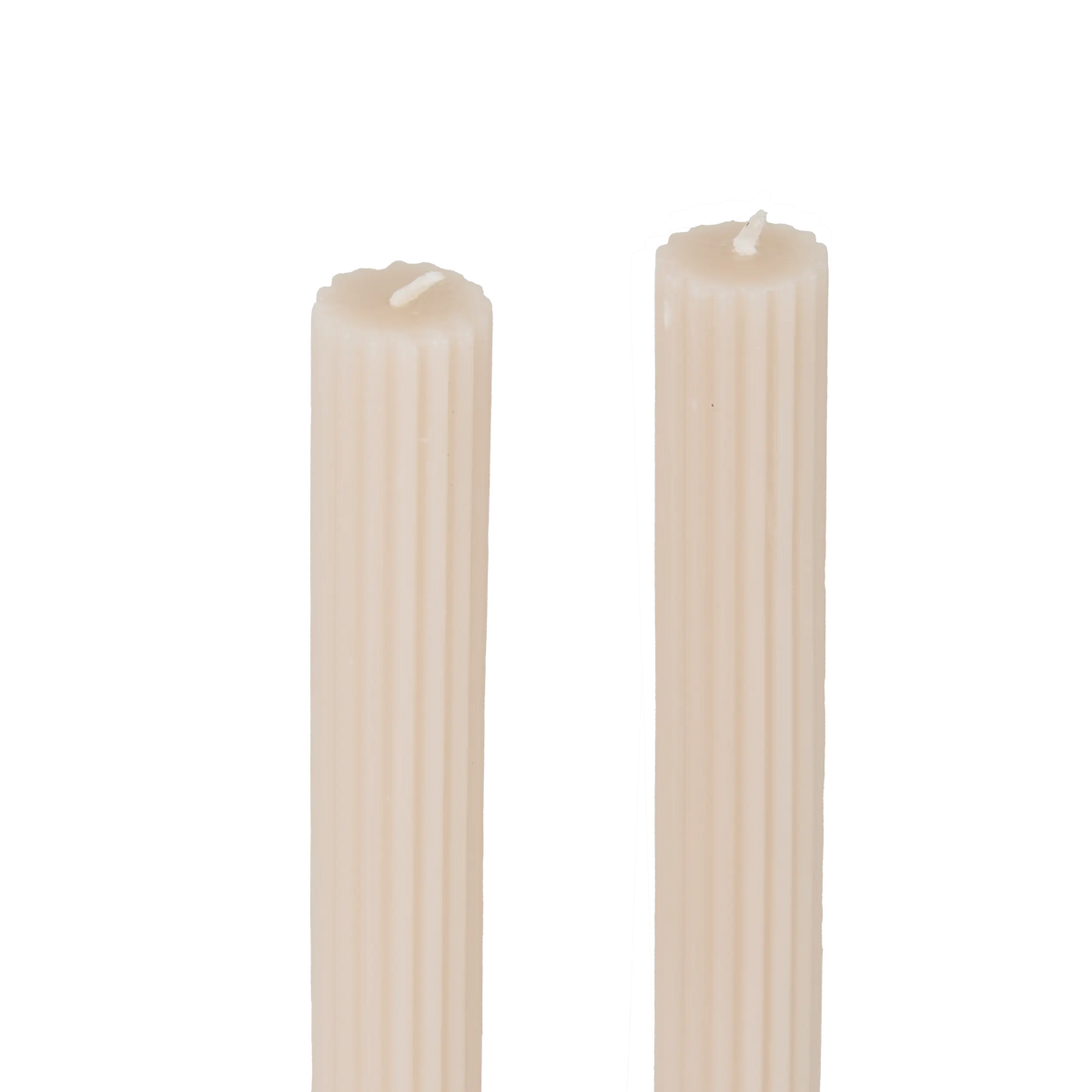 Taper Candle Set of 2 Moonbeam 2.2x25.4cm