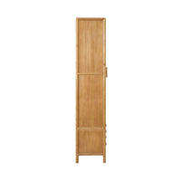 Marlie Elm Display Cabinet