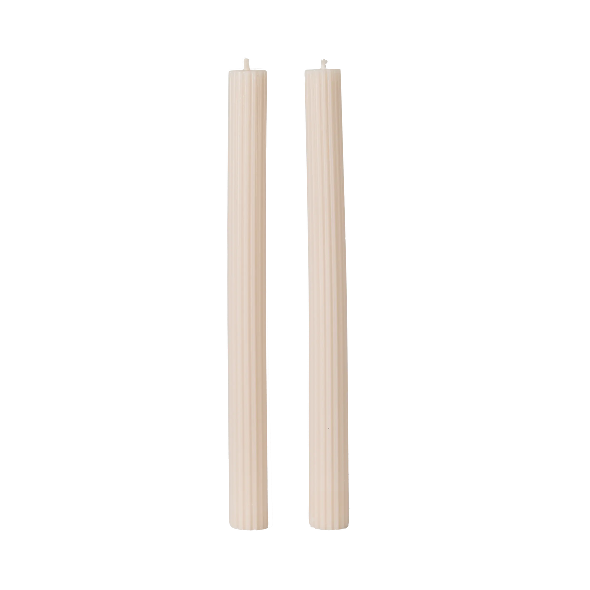 Taper Candle Set of 2 Moonbeam 2.2x25.4cm