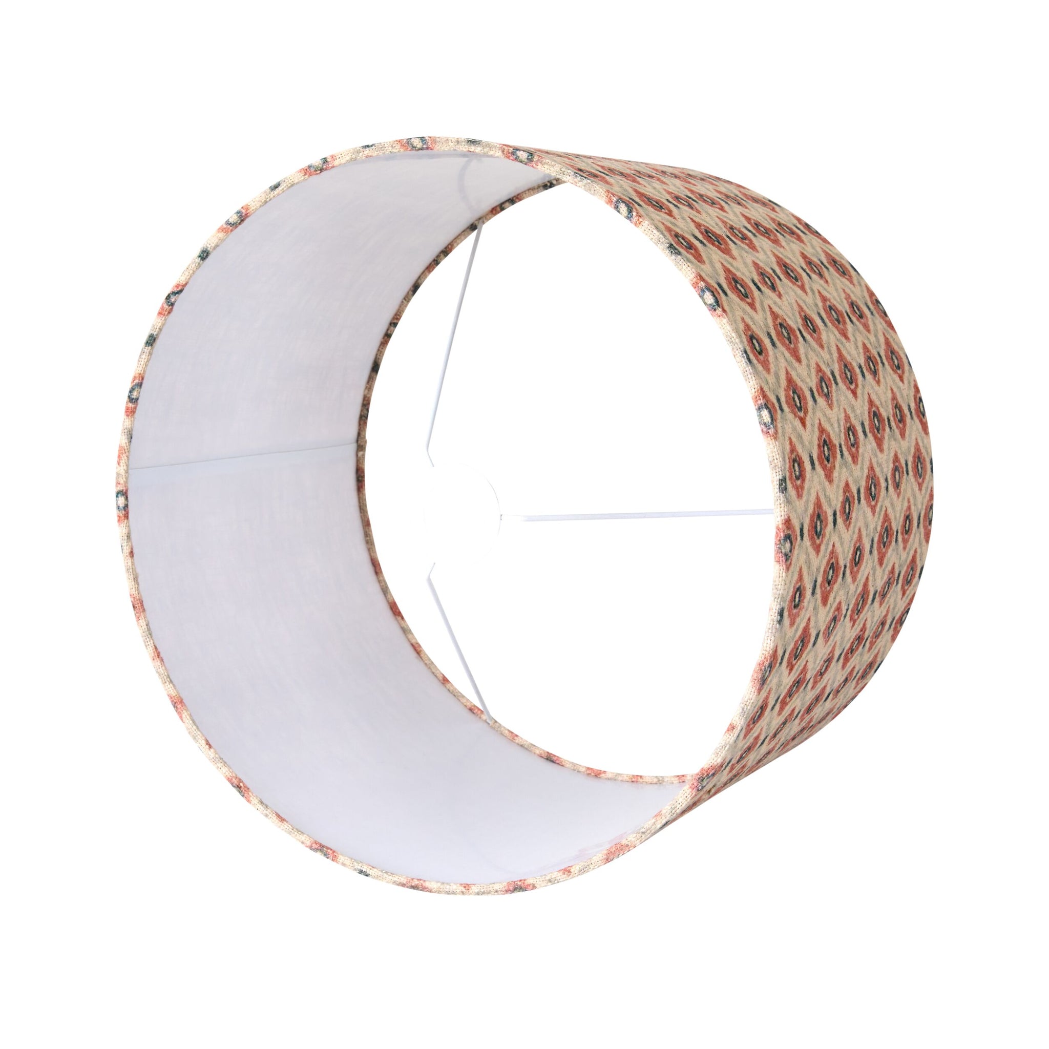 Drum Shade Rust 45x30cm