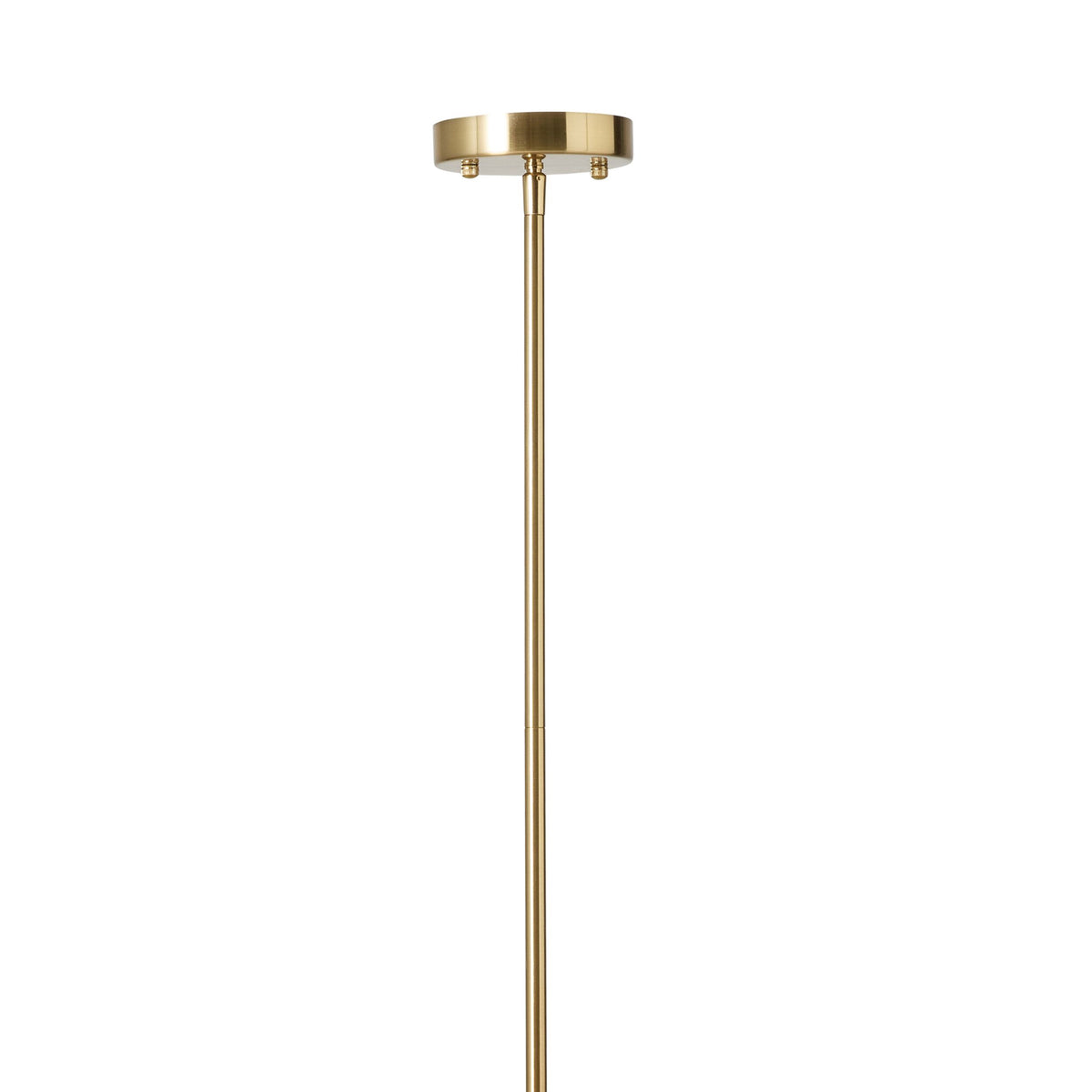 Sonny 4 Light Glass Chandelier Amber 50cm