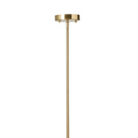 Sonny 4 Light Glass Chandelier Amber 50cm Package