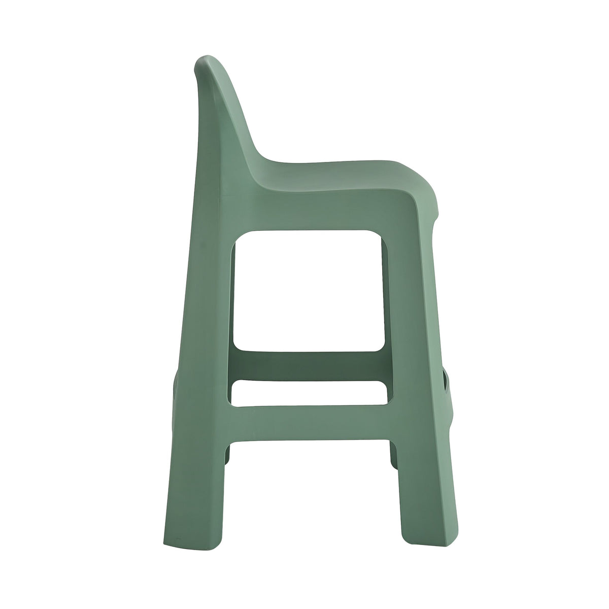 Arc Bar Stool Basil Green