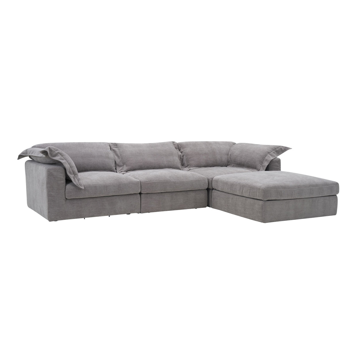Laze Modular Chaise Sofa Twilight Grey