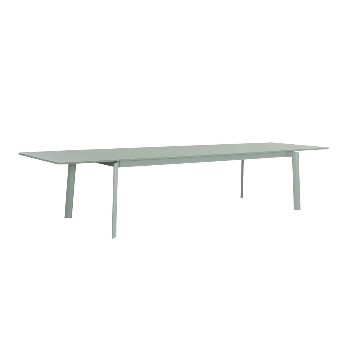 Santana Aluminium Dining Table 260cm (Extends to 370cm) Steely Green