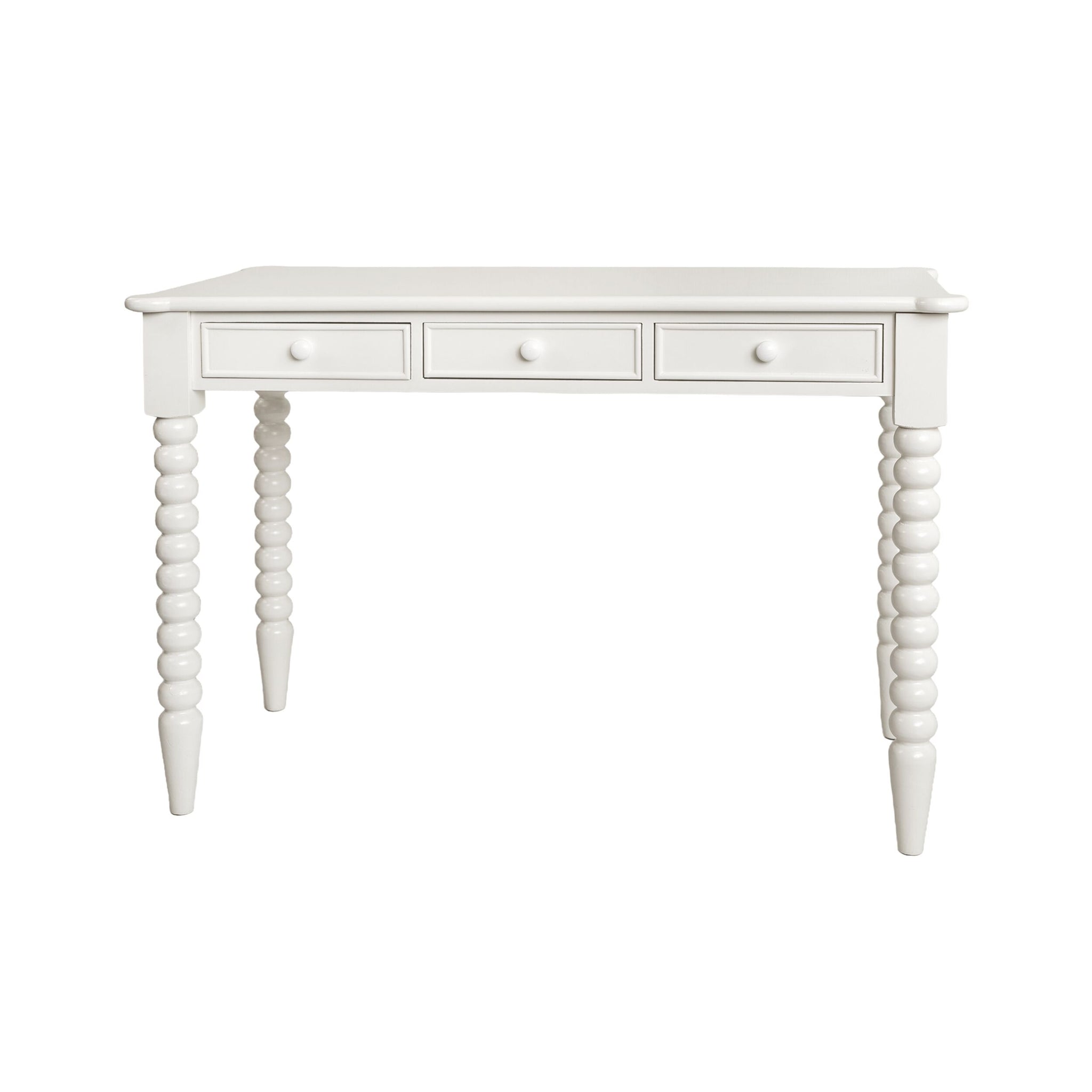 Maisie 3 Drawer Desk White