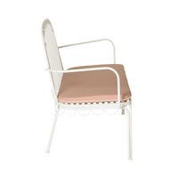 Bonnie 2 Seater Sofa with Cushion White