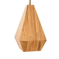 Leah Wooden Floor Lamp 150cm